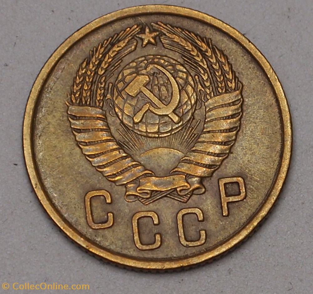 monnaies monde urss 2 kopecks 1957