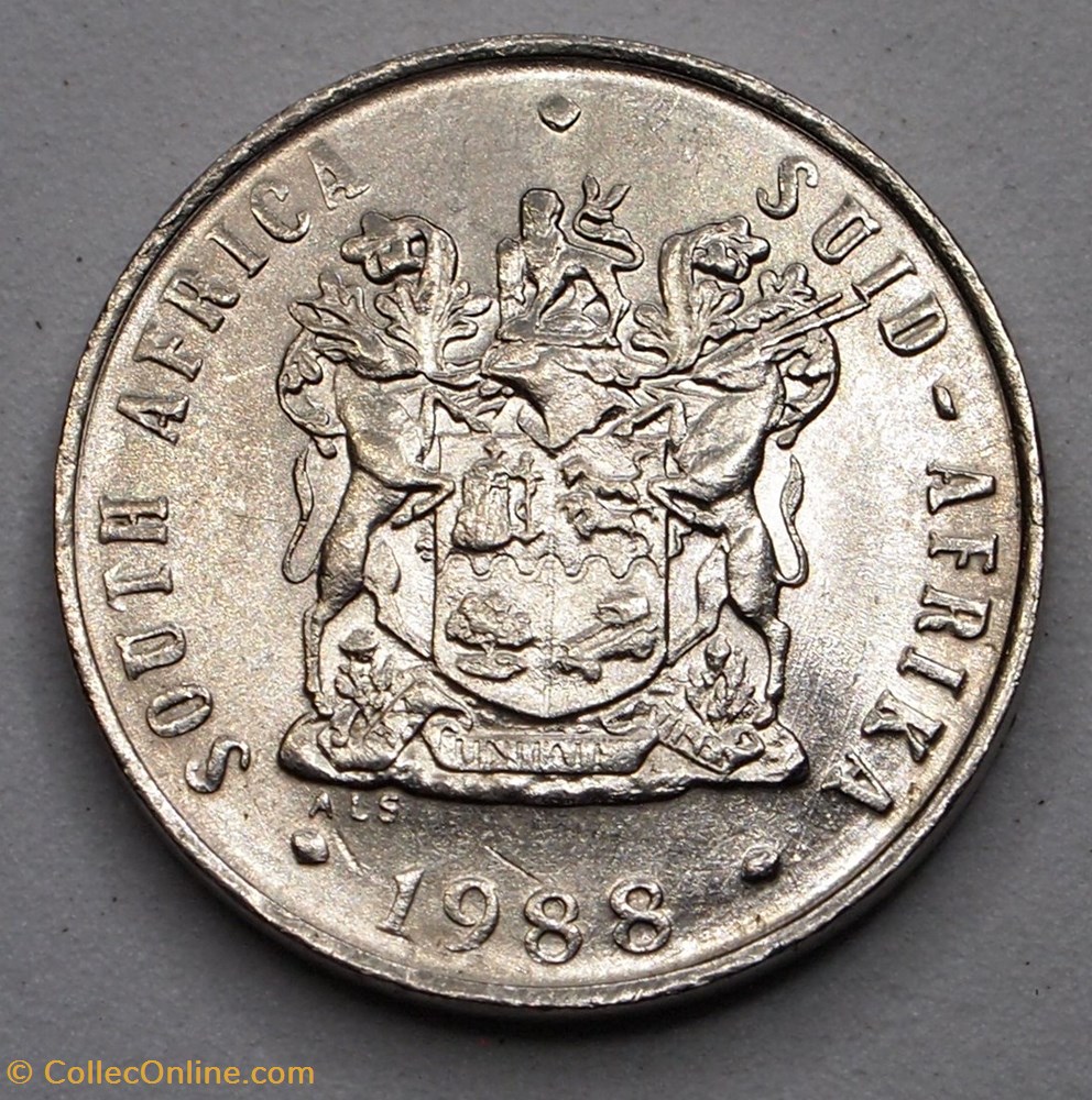 10 Cents - 1988 monnaie monde afrique du sud 10 cents 1988