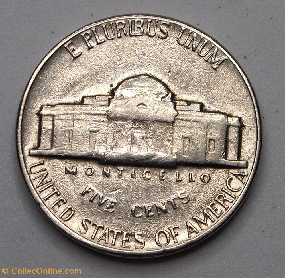 5 cents - 1966 monnaie monde etat uni 5 cents 1966
