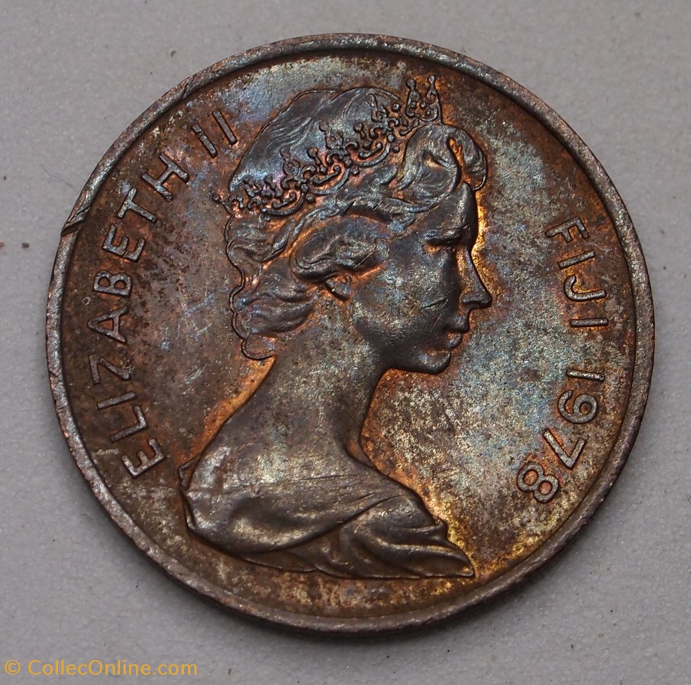 1 Cent - 1978 monnaie monde ile fidji 1 cent 1978