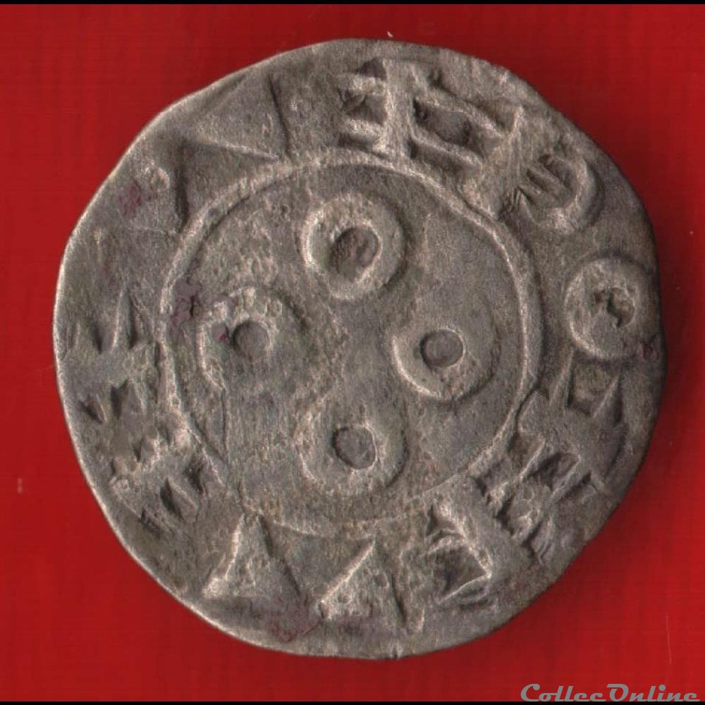 Comté de Melgueil - 1080-1120 - Denier monnaies europe medievale a france feodales comte de melgueil 1080 1120 denier