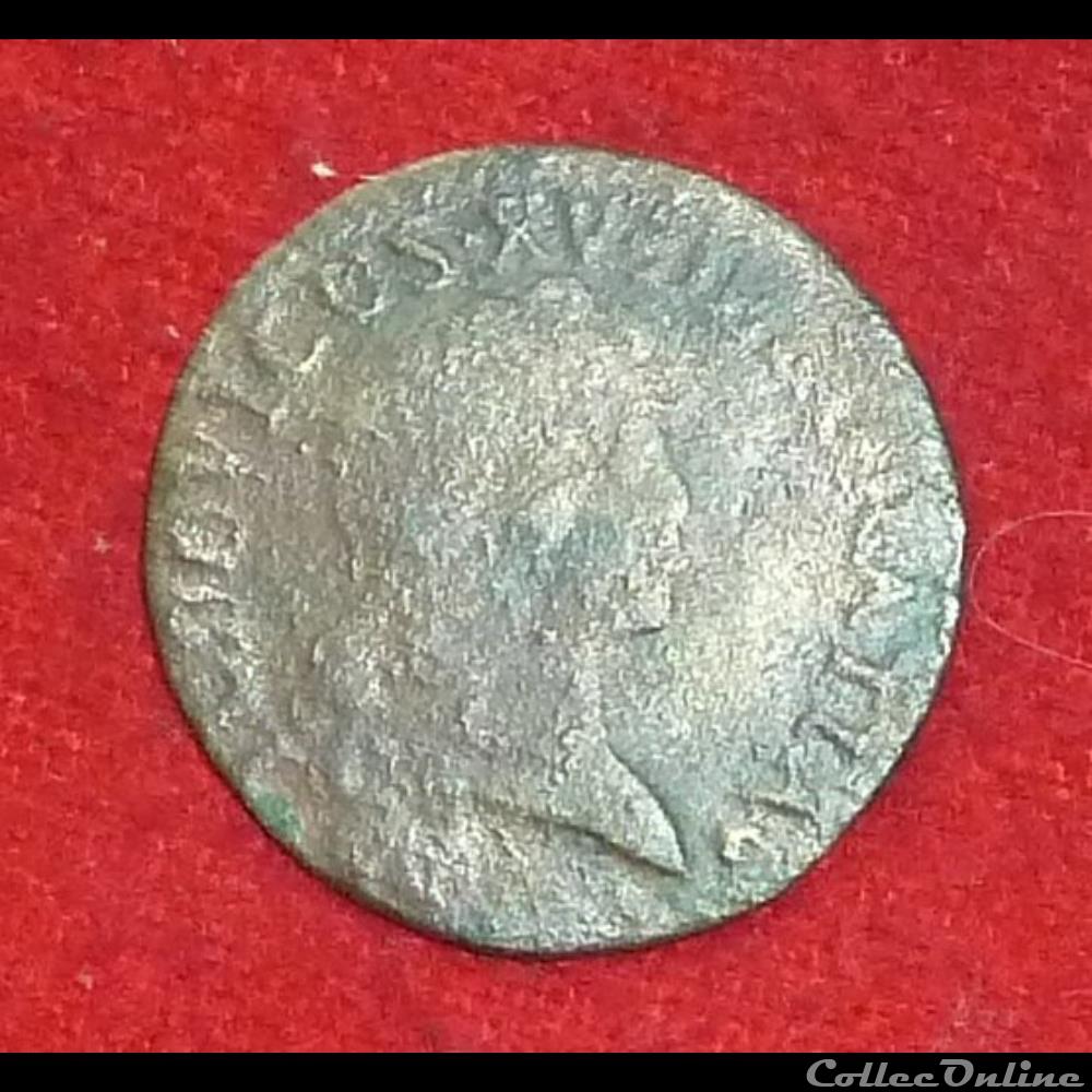 monnaies europe medievale france royales liard 1720 strasbourg