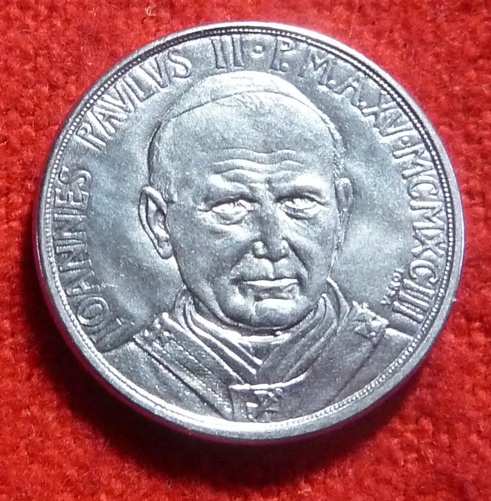 monnaies euros a vatican 50 lires 1993