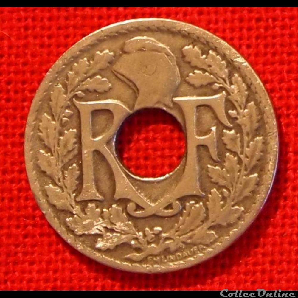 Lindauer - 10 Centimes - 1921 monnaies monde france lindauer 10 centimes 1921