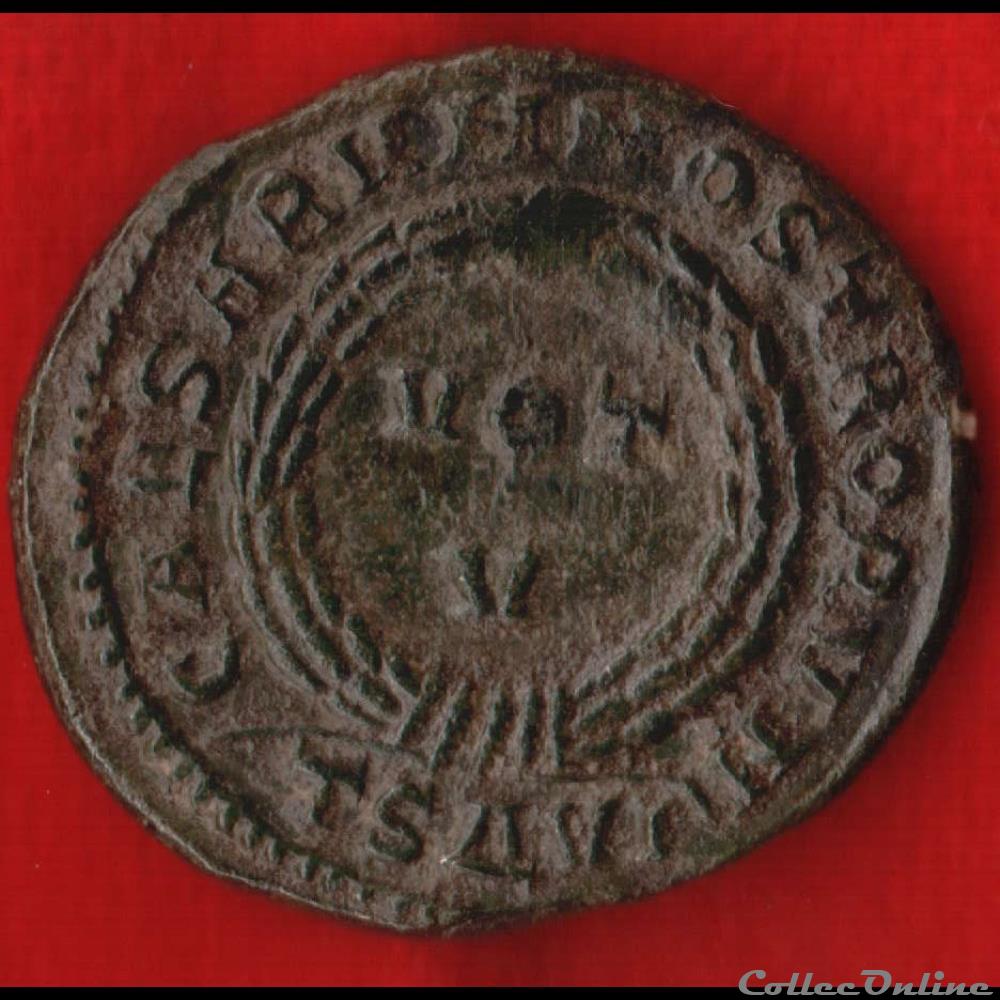 Crispus - Nummus ou Centenionalis - VOT 5ème anniversaire monnaies antiques romaines imperiales et republicaines crispus nummus ou centenionalis vot 5eme anniversaire