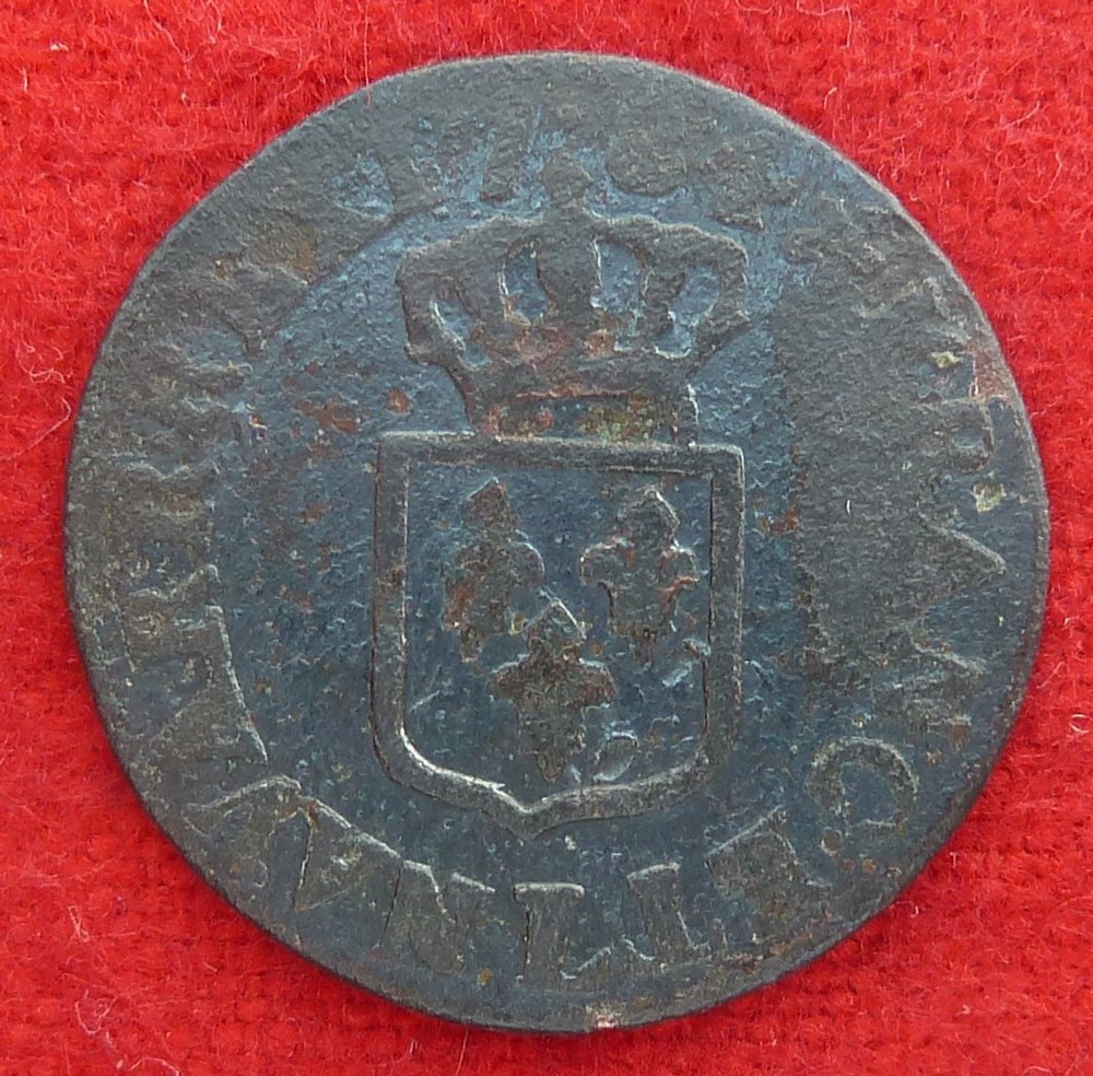 monnaies europe medievale france royales 1 liard 1784 bayonne