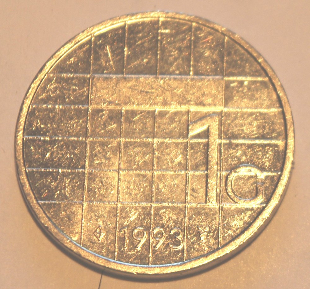 1 Gulden - 1993 monnaies monde pays bas 1 gulden 1993