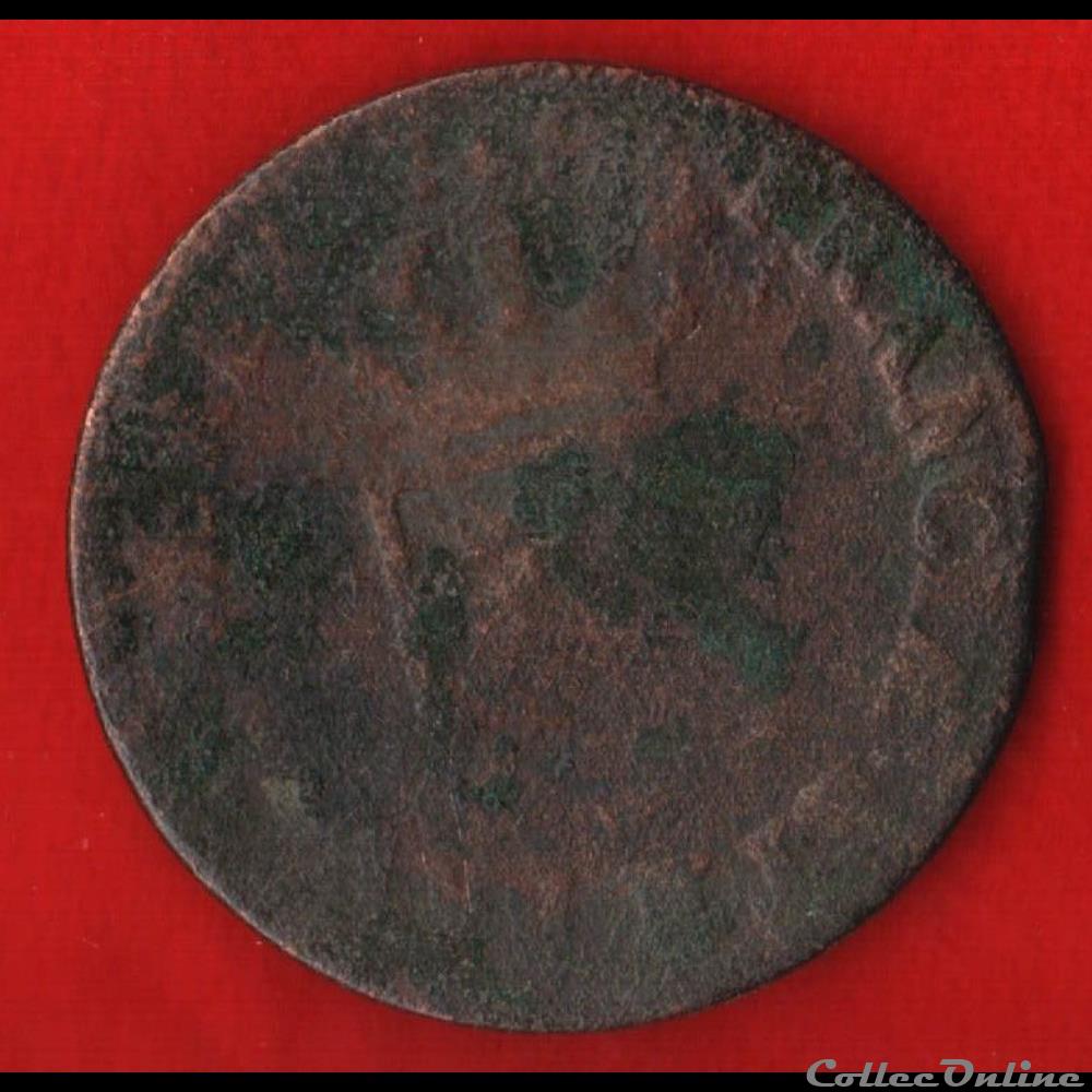 monnaies europe medievale a france royales 1 sol 1791 toulouse