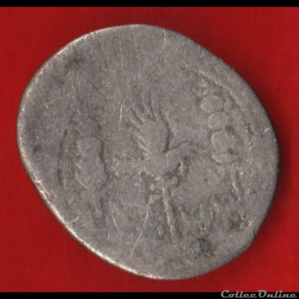 monnaie antique romaine denier de xixeme legion sous marc antoine