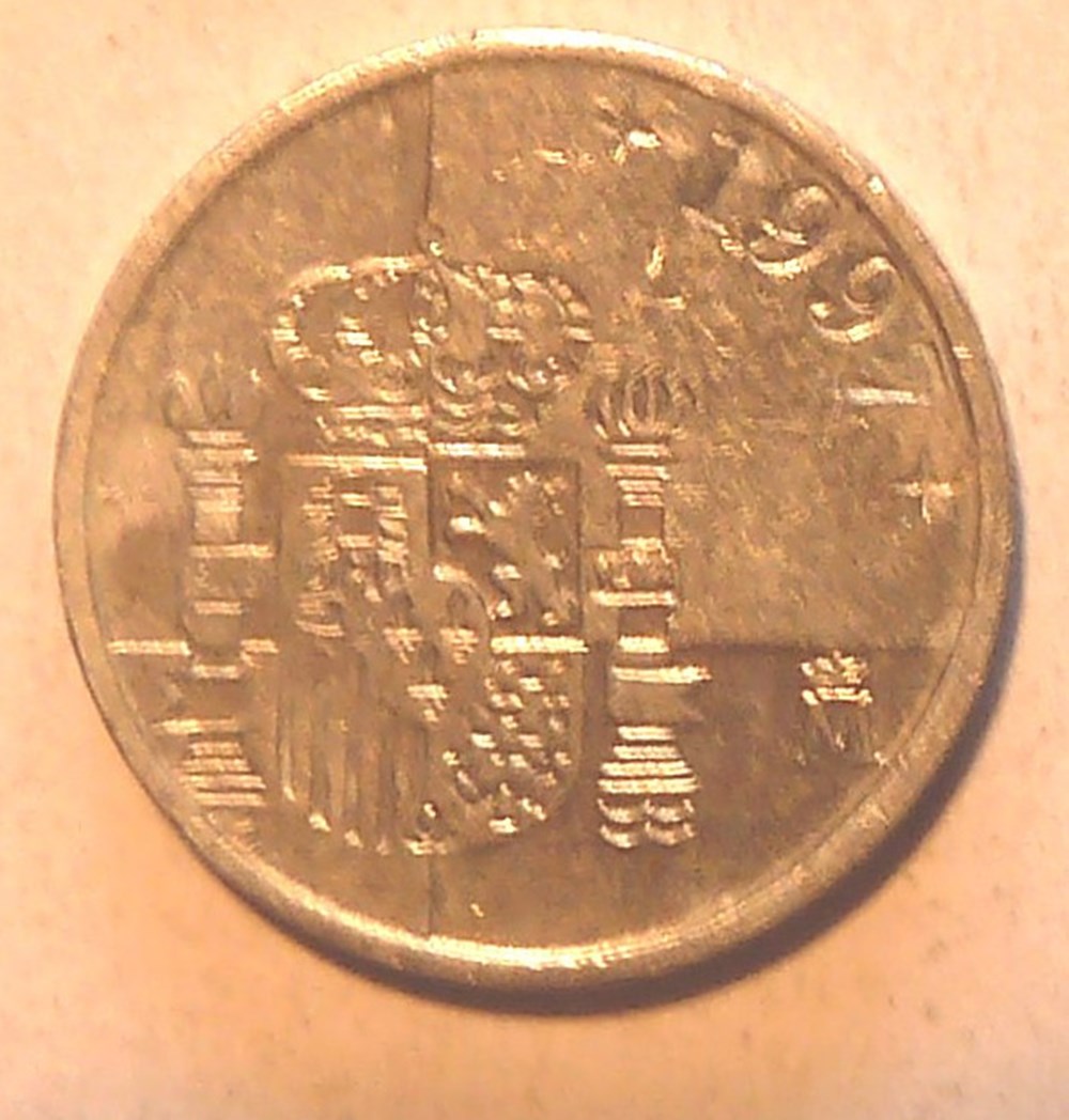 1 Peseta - 1997 monnaies monde espagne 1 peseta 1997