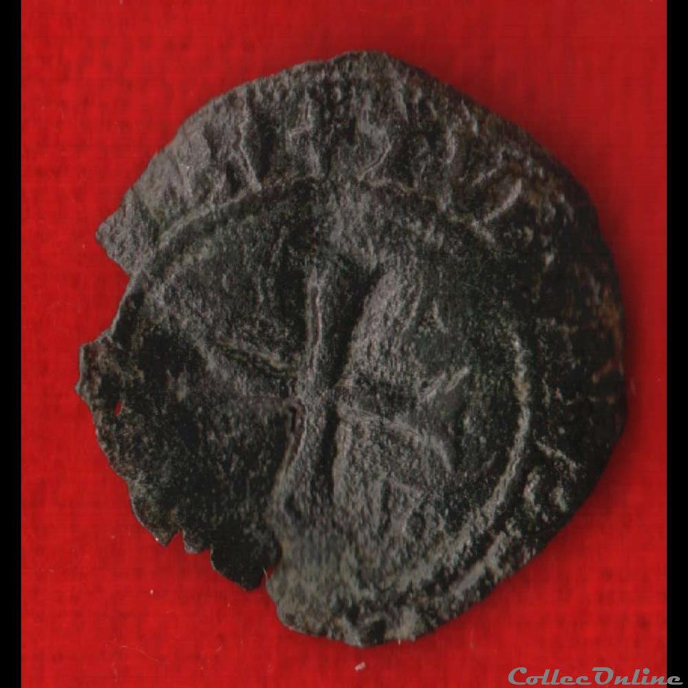 Denier tournois - 1515-1538 - monnaies europe medievale a france royales denier tournois 1515 1538