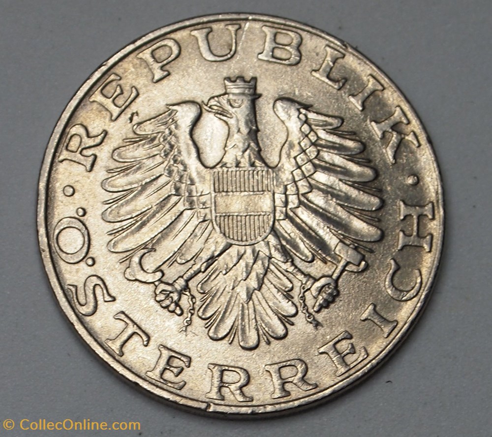 10 Schilling - 1974 monnaies monde autriche 10 schilling 1974