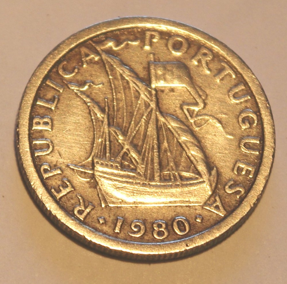 monnaies monde portugal 2 1 2 escudos 1980