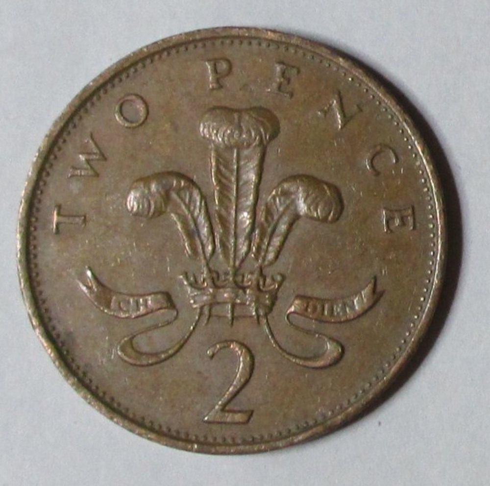 2 Pence - 1987 monnaies monde royaume uni 2 pence 1987