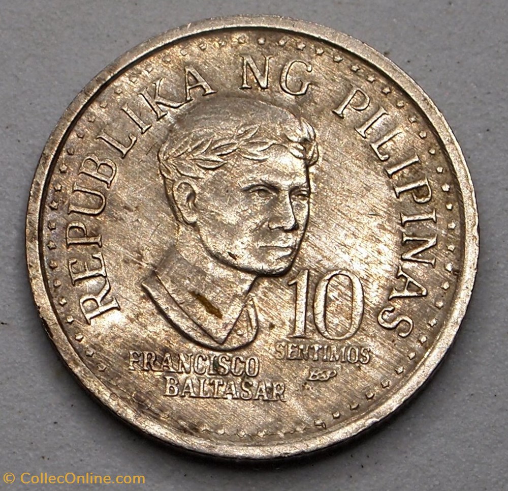 10 Sentimos - 1981 monnaie monde philippine 10 sentimos 1981