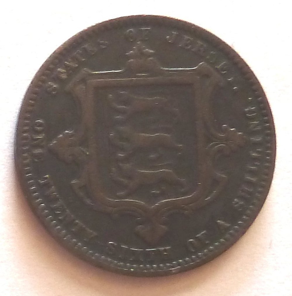 1/26 ième de Shilling - 1866 monnaies monde jersey 1 26 ieme de shilling 1866