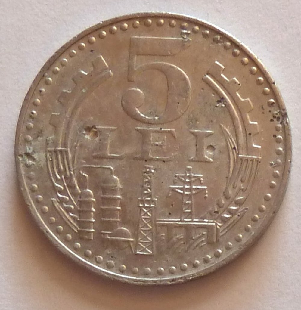 5 Lei - 1978 monnaies monde roumanie 5 lei 1978