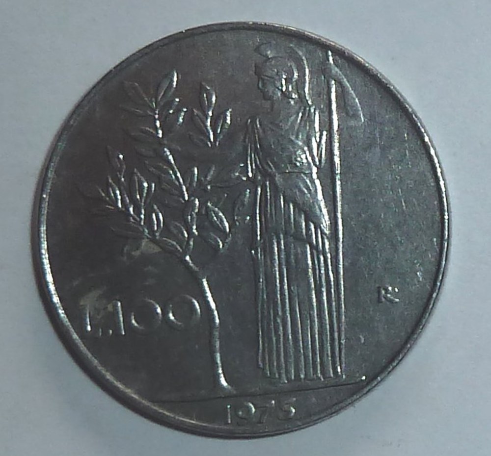 100 Lires - 1975 R monnaies monde italie 100 lires 1975 r