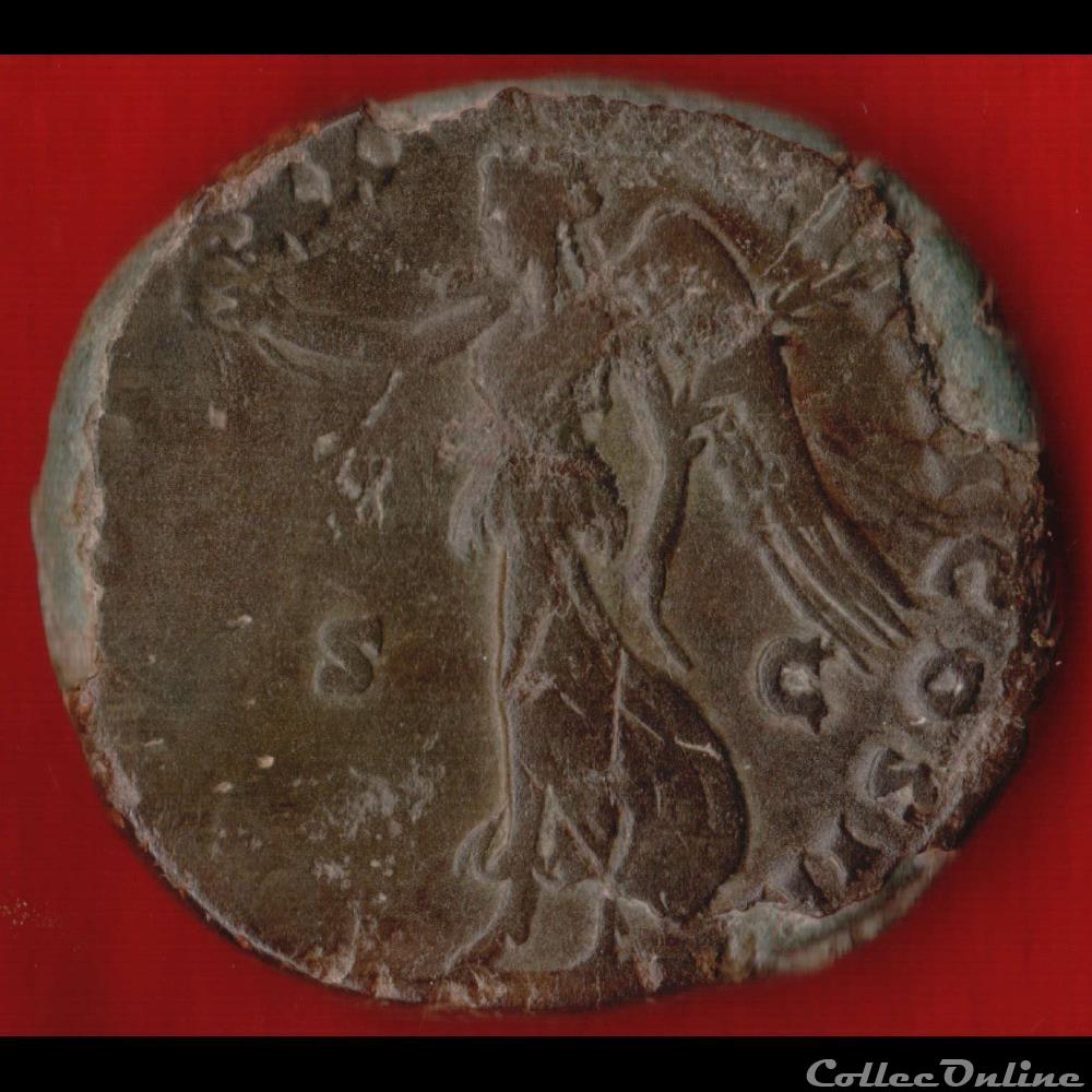 Marc Aurèle - Sesterce - Victoire monnaies antiques romaines imperiales et republicaines marc aurele sesterce victoire