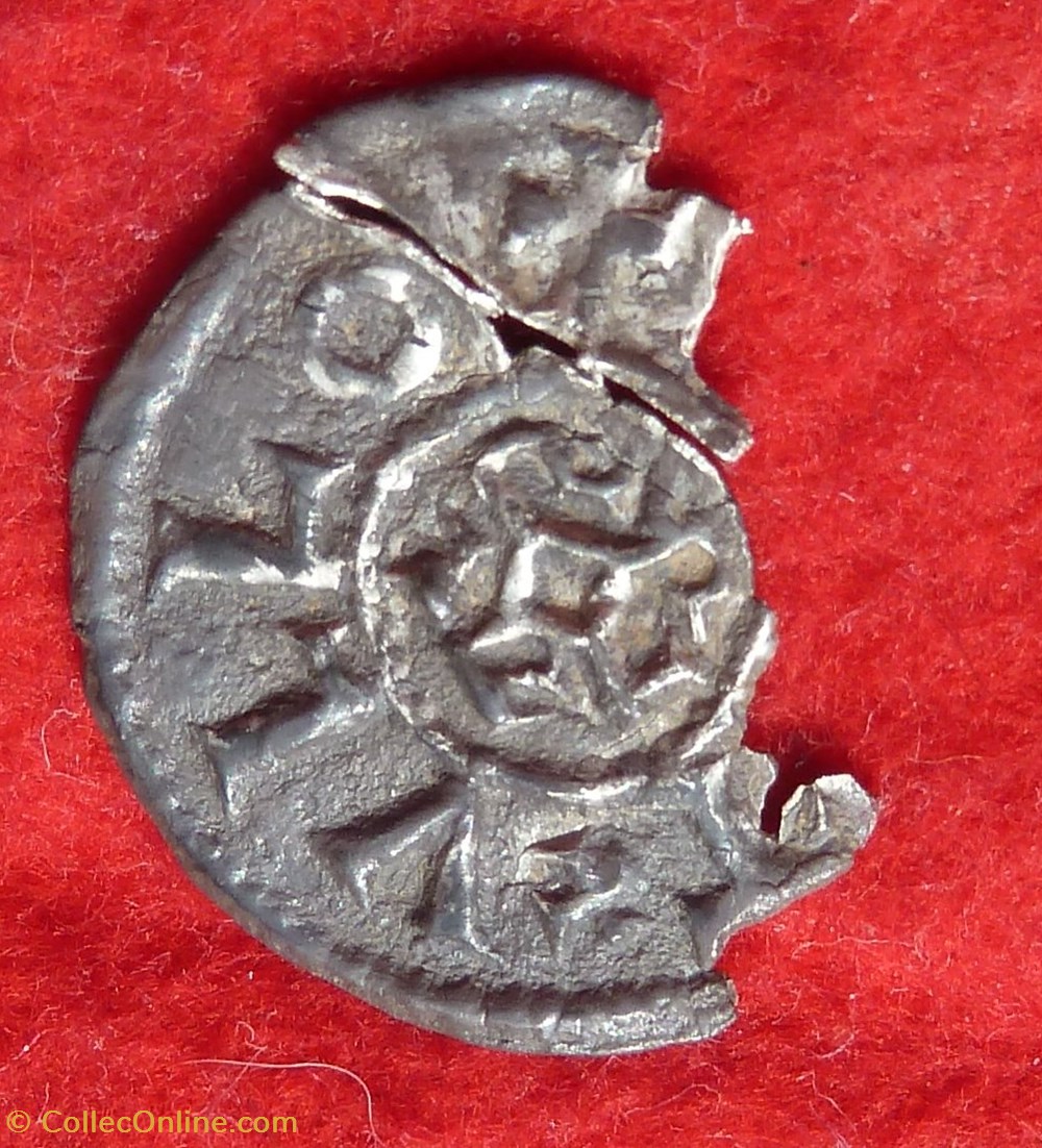 Denier de Charles II le Chauve - Melle monnaies europe medievale france carolingiennes denier de charles ii le chauve melle
