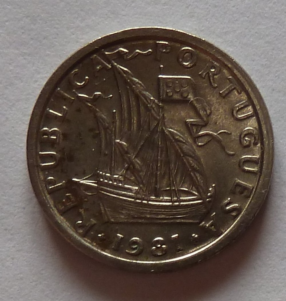 2 1/2 Escudos - 1981 monnaies monde portugal 2 1 2 escudos 1981