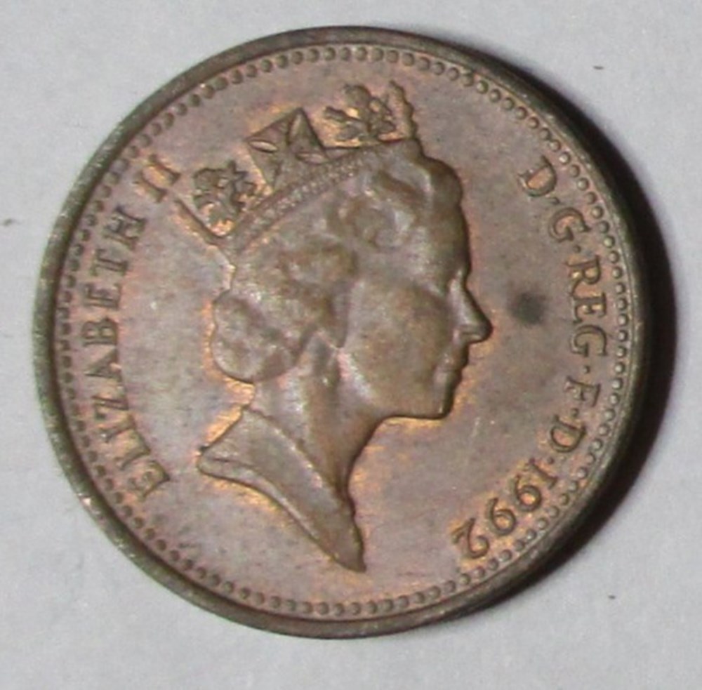 1 Penny - 1992 monnaies monde royaume uni 1 penny 1992