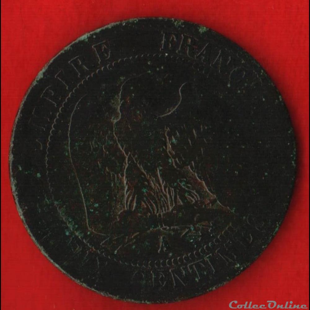 Napoléon III - 10 Centimes - 1863 - Paris monnaies monde france napoleon iii 10 centimes 1863 paris