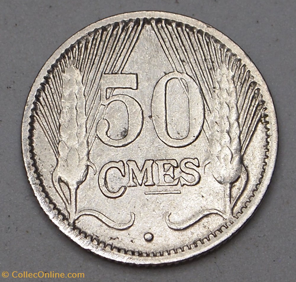 50 Centimes - 1930 monnaies monde luxembourg 50 centimes 1930