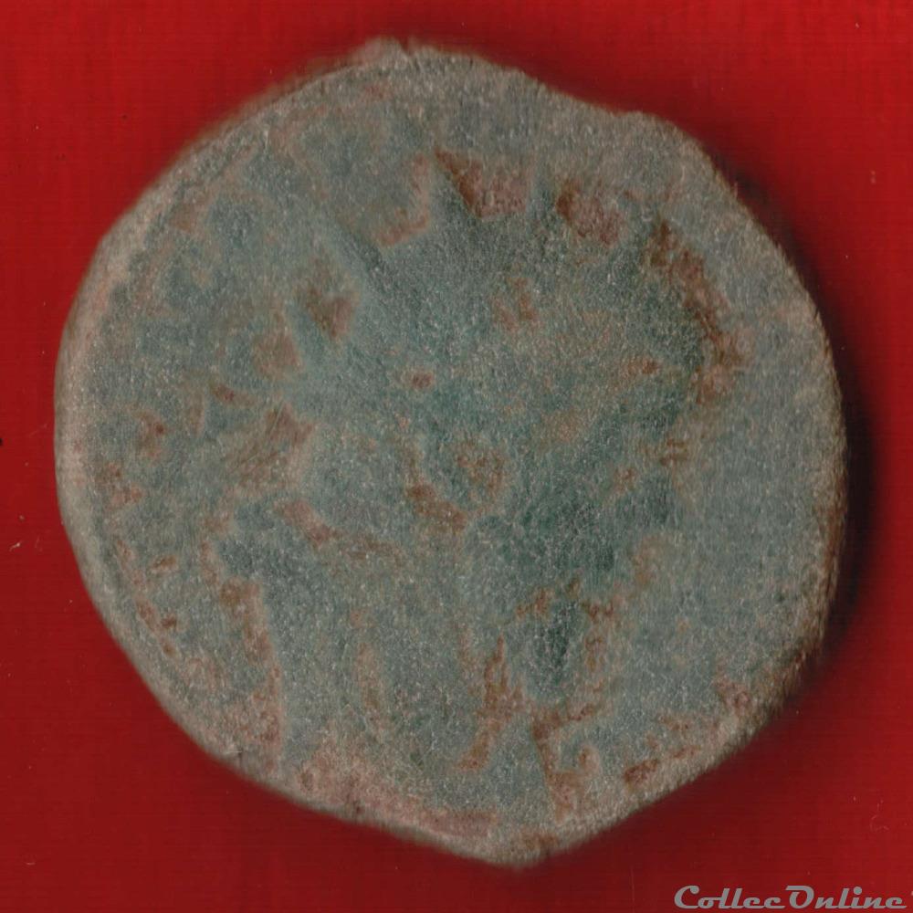Postume - Double sesterce - La félicité monnaies antiques romaines imperiales et republicaines postume double sesterce la felicite
