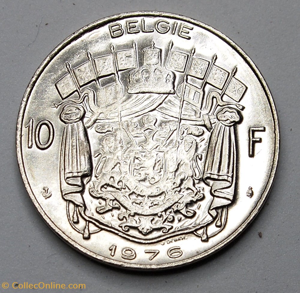 10 Francs - 1976 monnaies monde belgique 10 francs 1976