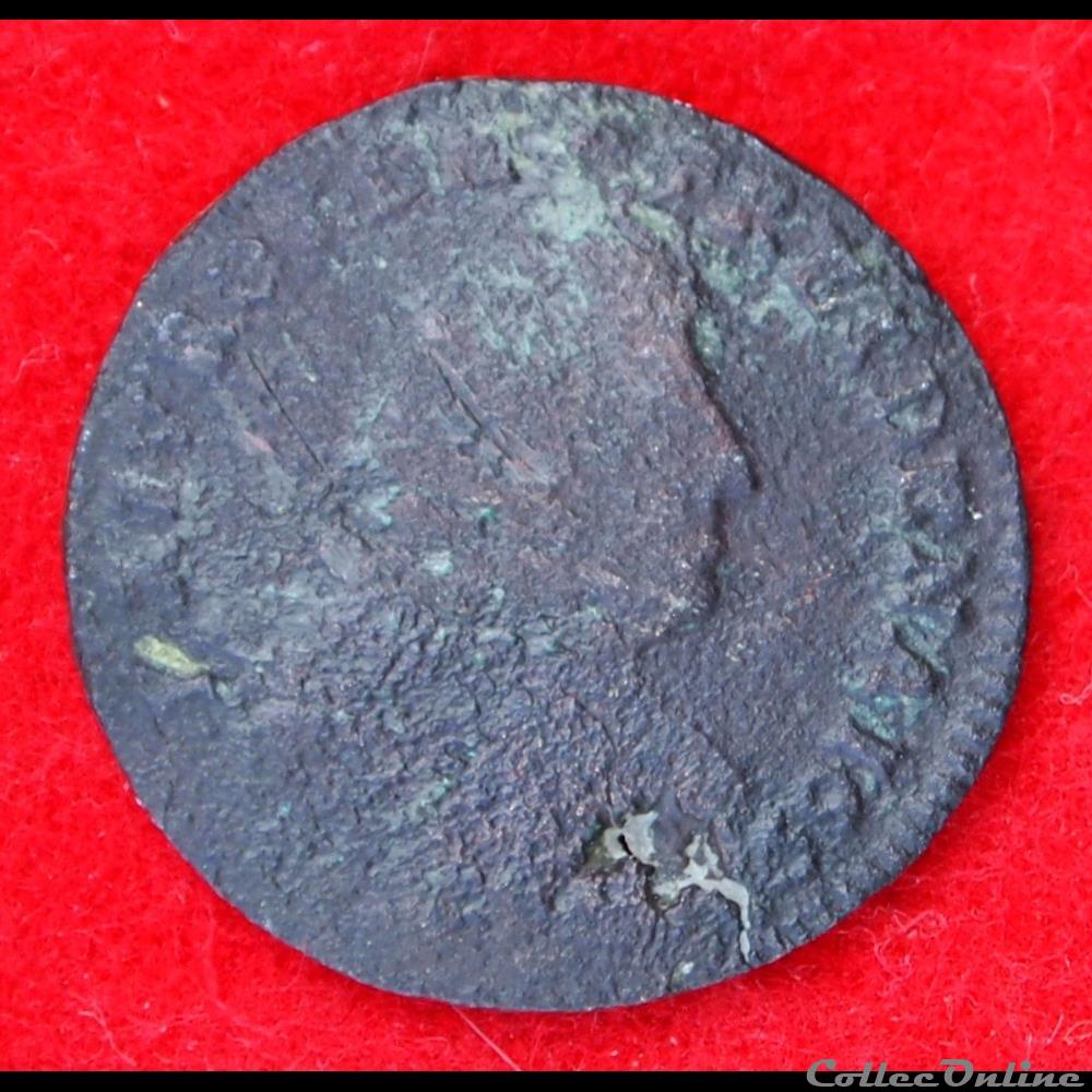 Louis XIV - Liard de France - 169? - Besancon - Coins - European Medieval