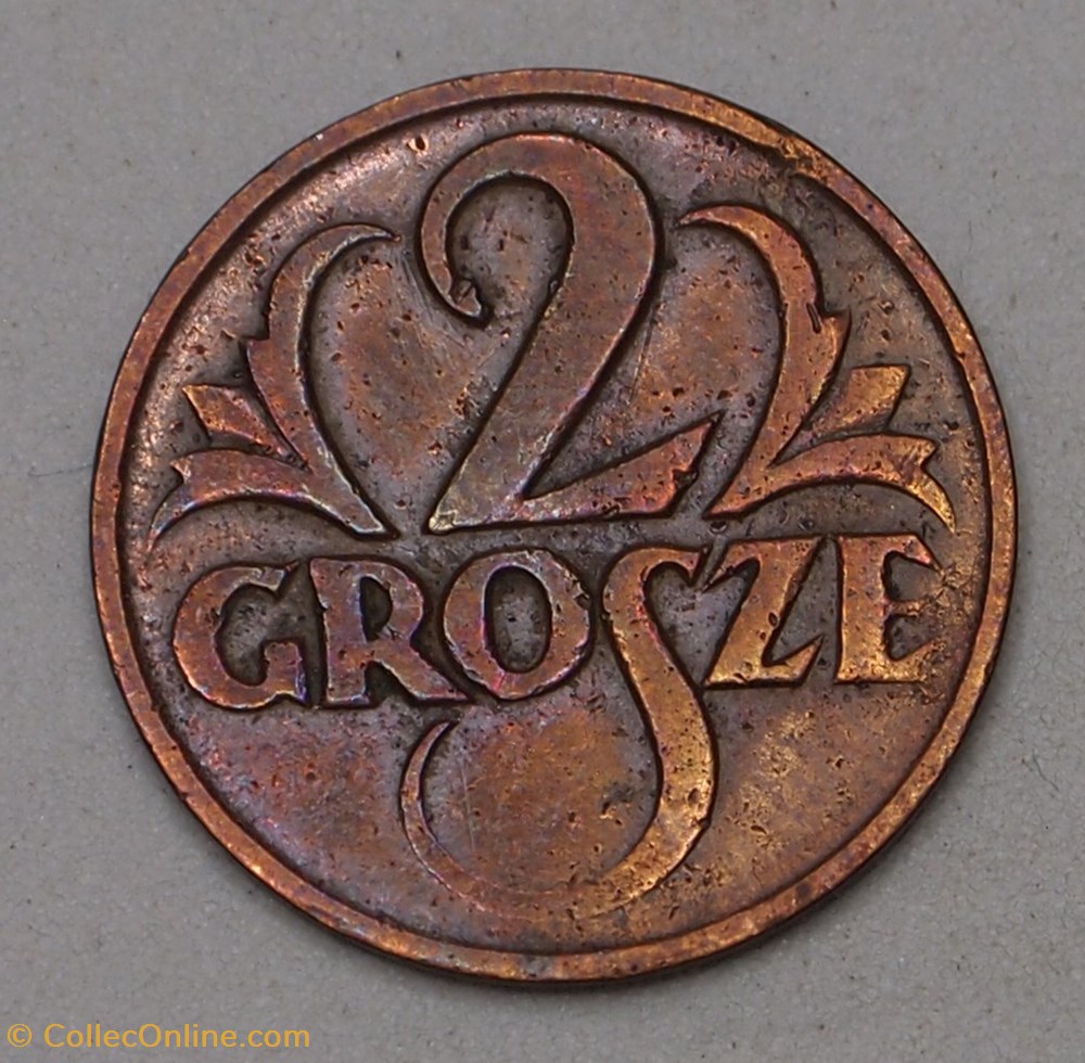 2 Grosze - 1925 monnaies monde pologne 2 grosze 1925