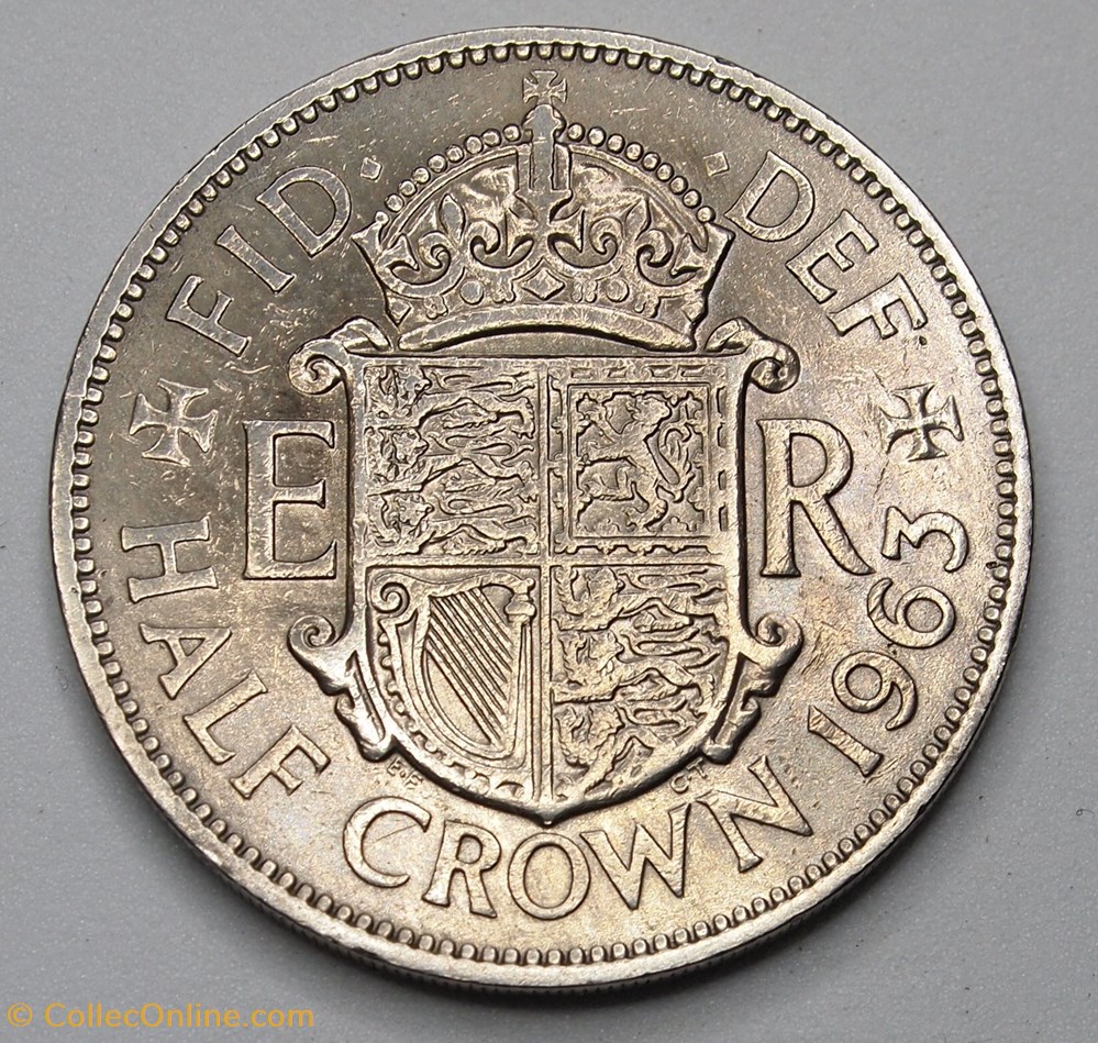 1/2 Couronne - 1963 monnaies monde royaume uni 1 2 couronne 1963