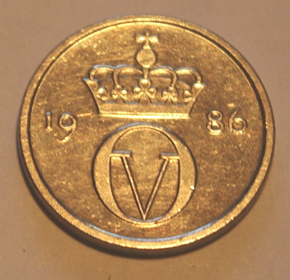 10 Ore - 1986 monnaies monde norvege 10 ore 1986