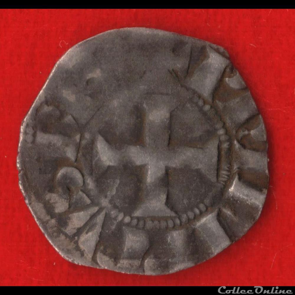 monnaies europe medievale france royales denier tournois a o rond 1280 1295
