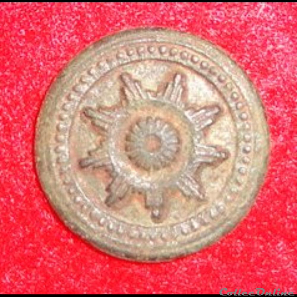 civil infanterie bouton