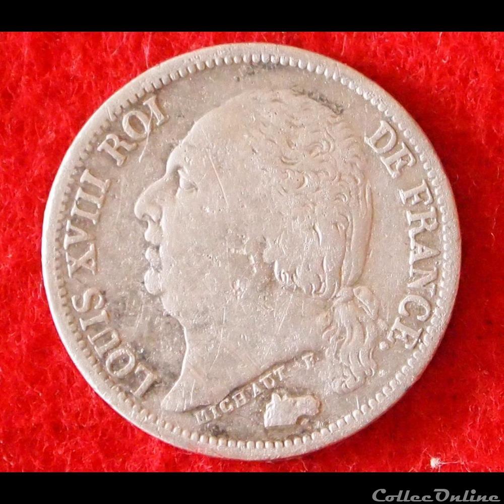 1/2 Franc - 1823 - Paris monnaies monde france 1 2 franc 1823 paris
