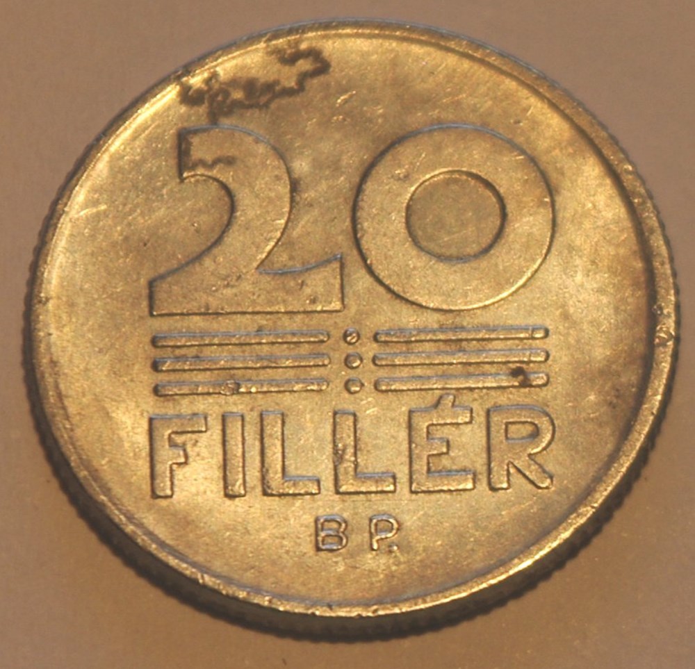 20 Filler - 1987 BP monnaies monde hongrie 20 filler 1987 bp