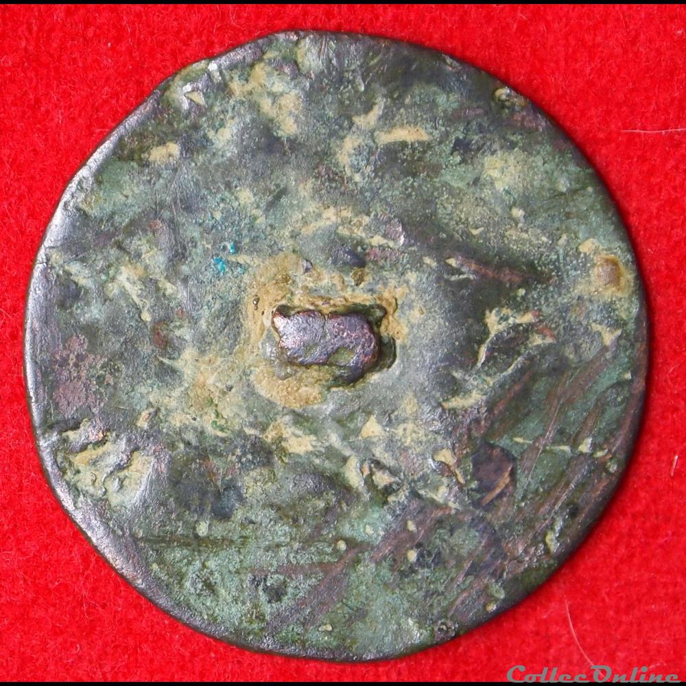 BEAUNE - 1789/1790 vetement et accessoire bouton militaire beaune 1789 1790