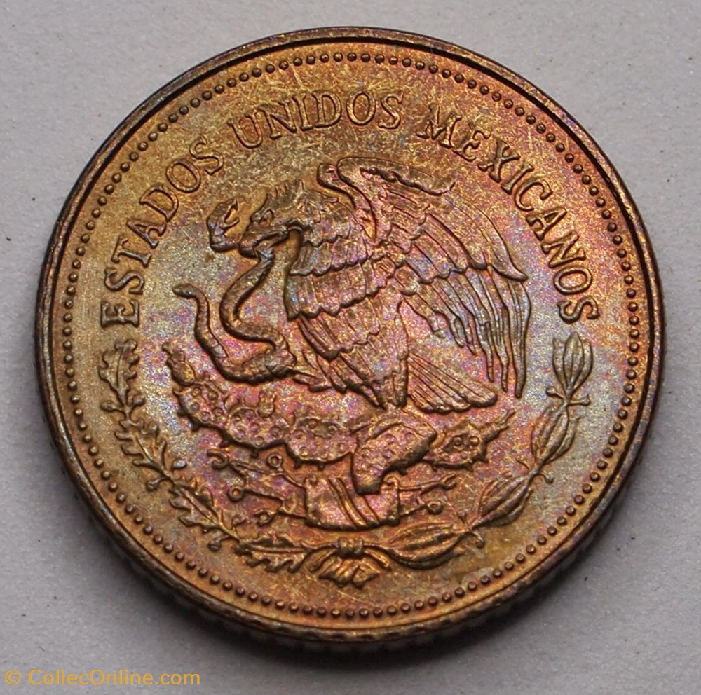 20 Pesos - 1989 Mo monnaie monde mexique 20 pesos 1989 mo