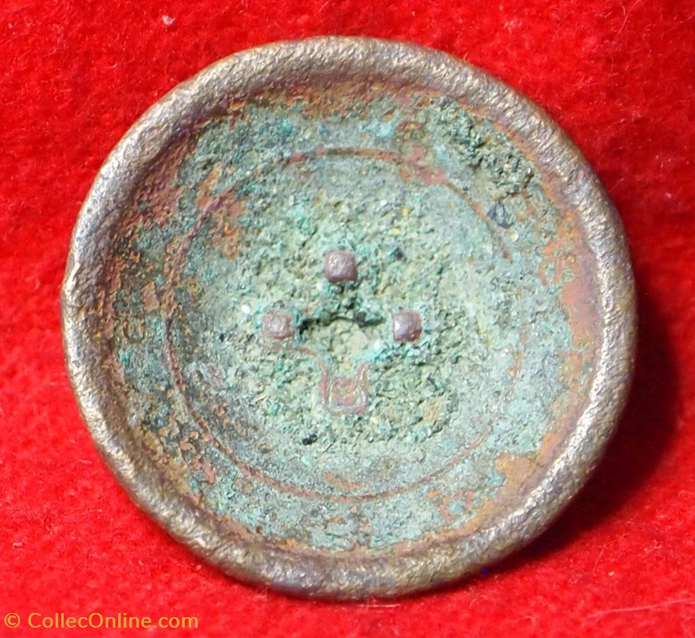 vetements et accessoires boutons militaires 21 eme infanterie de ligne 1844 1871