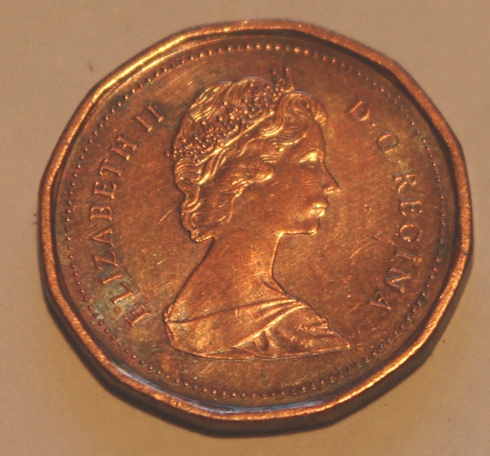 monnaies monde canada 1 cent 1988