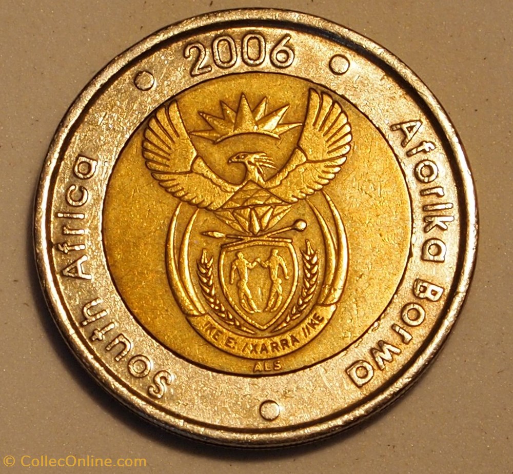 5 Rand - 2006 monnaie monde afrique du sud 5 rand 2006