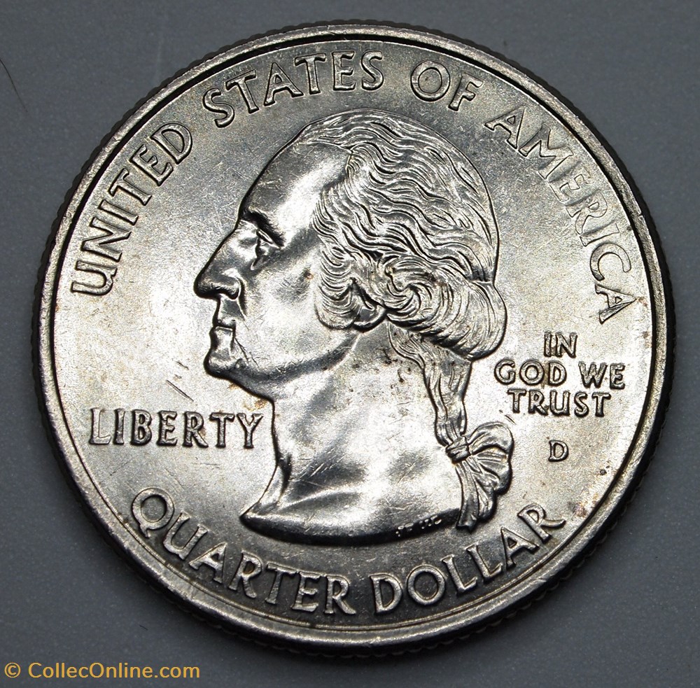 1/4 dollar ( 25 cents ) - 2006 D monnaie monde etat uni 1 4 dollar 25 cents 2006 d