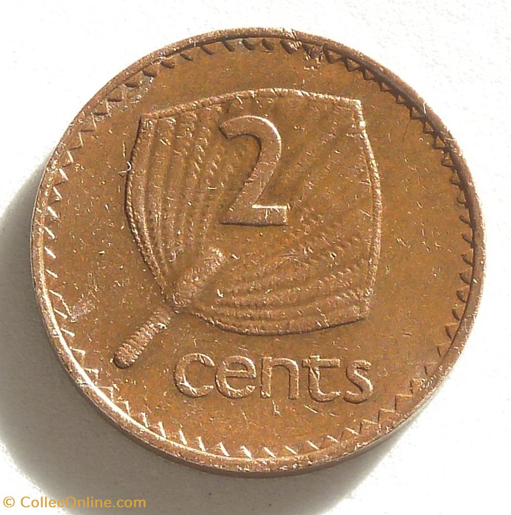 2 Cents - 1985 monnaies monde iles fidji 2 cents 1985