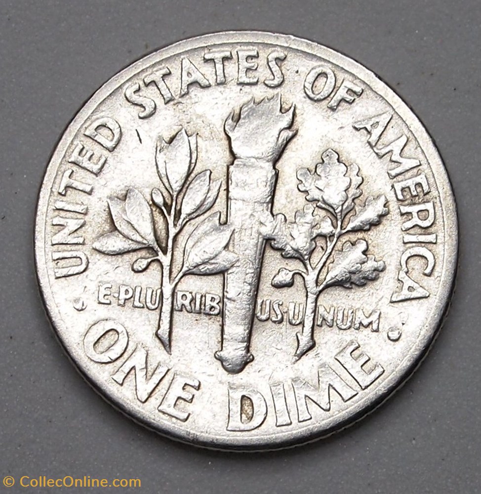 monnaie monde etat uni 1 dime 10 cents 1948