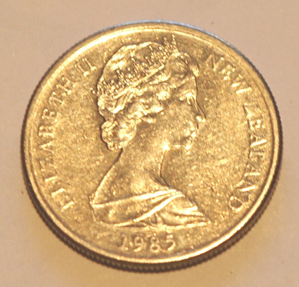 5 Cents - 1985 monnaies monde nouvelle zelande 5 cents 1985