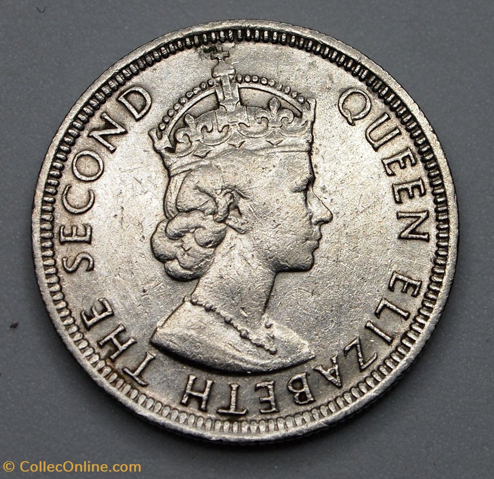 1/4 Rupee - 1971 monnaie monde maurice 1 4 rupee 1971
