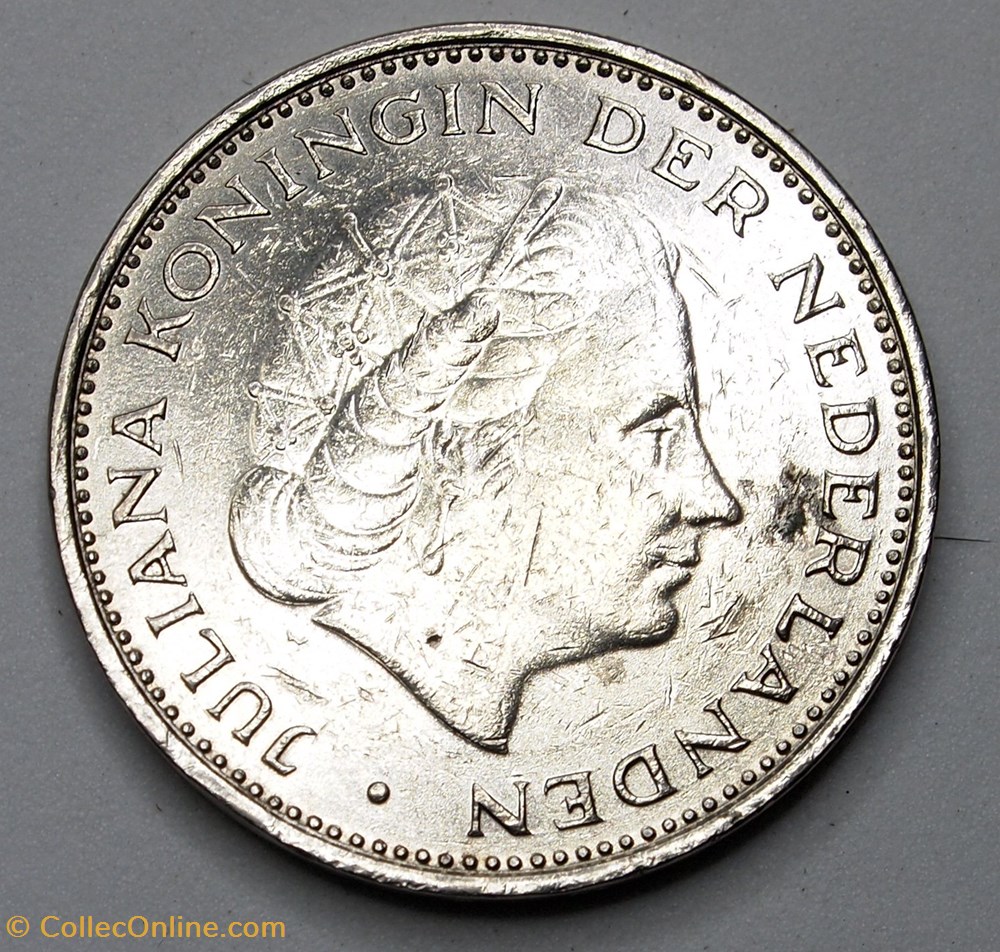 2 1/2 Gulden - 1969 monnaies monde pays bas 2 1 2 gulden 1969