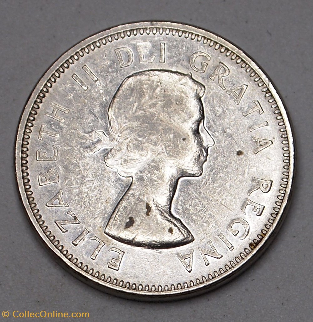 5 Cents - 1964 monnaies monde canada 5 cents 1964